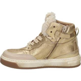 👉 Hoge sneakers goud meisjes leer Clic! 8720251631434 872025163141