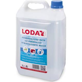 👉 Gedemineraliseerd water stuks reinigingsproducten LODA water, bidon van 5 l 5411161111125