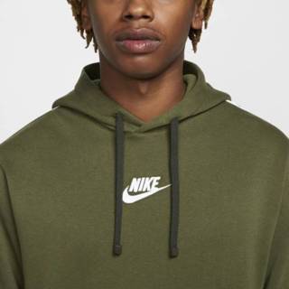 👉 Trainingspak groen s male men mannen Nike Sportswear Sport Essential van fleece met capuchon voor heren - 195245484675