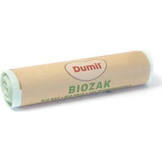 👉 Vuilniszak groen stuks Dumil bio voor GFT, 16 micron, 20 l, rol van 8 stuks, 8713815201426