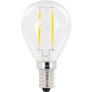 Wit stuks LED lampen Integral Mini Globe lamp E14, niet dimbaar, 2.700 K, 2 W, 250 lumen 5055788210955