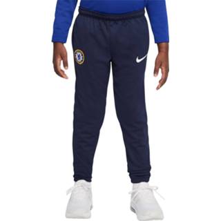 👉 Trainingsbroek blauw wit age e broeken hip size kinderen peuters Nike Chelsea Academy Pro 2022-2023 Kids Kleuters Donkerblauw