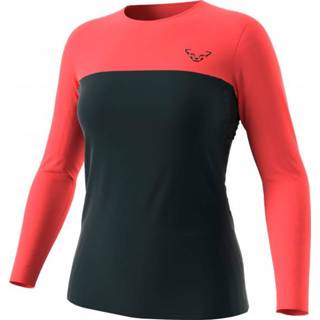 👉 Dynafit - Women's Traverse S-Tech Longsleeve - Sportshirt maat M/L, rood
