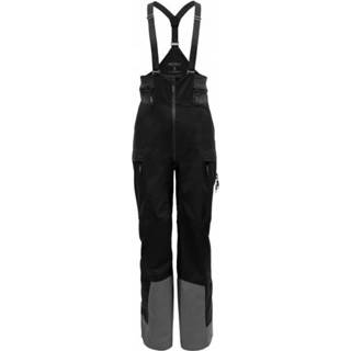 👉 Zwart s vrouwen Devold - Women's Trollkyrkja Woolshell Bib Pant Toerskibroek maat S, 7028567498651