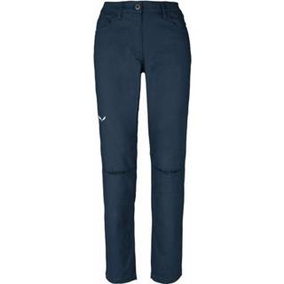 👉 Salewa - Women's 5 Pockets Hemp Pant - Vrijetijdsbroek maat 44, blauw