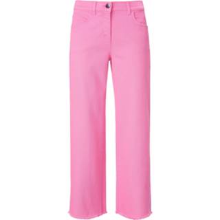 👉 Roze 7/8-jeansculotte wijde pijpen DAY.LIKE pink