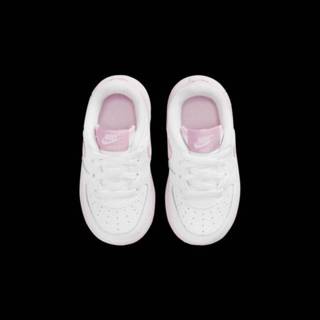 👉 Schoenen wit unisex jeugd peuters Nike Force 1 Schoen voor baby's/peuters - 196149525723