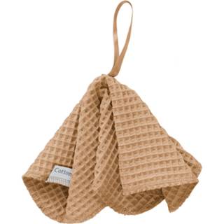 Speendoekje wafel taupe Cottonbaby 9509625387134