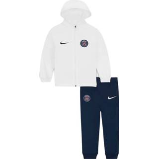 👉 Trainingspak wit blauw trainingspakken kinderen baby's Nike Paris Saint Germain 2022-2023 Kids Baby Donkerblauw