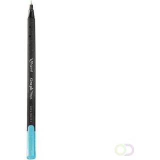 Fineliner active blauw Maped Graph'Peps fineliner, blue sky 3154147491065