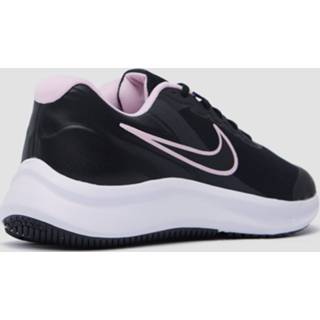 👉 Hardloopschoenen zwart roze meisjes kinderen Nike starrunner 3 zwart/roze 195239816123