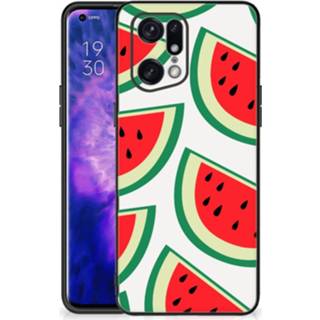 👉 Coverhoes OPPO Find X5 Pro Back Cover Hoesje Watermelons 8720632876799