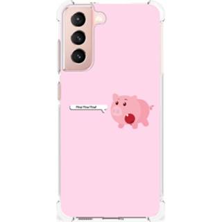 👉 Bumper hoesje Samsung Galaxy S21 FE Stevig Pig Mud 8720632773685