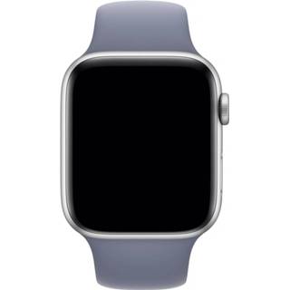 👉 Sport band siliconen grijs unisex lavendel voor de Apple Watch Series 1-7 / SE - 42/44/45 mm Lavender Gray 190198847713