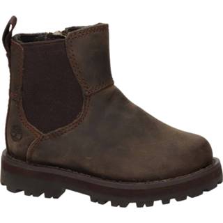 👉 Leer bruin jongens Timberland Courma Kid rits- & gesloten boots 8720251697171