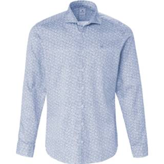 👉 Overhemd blauw katoen 100% Pure
