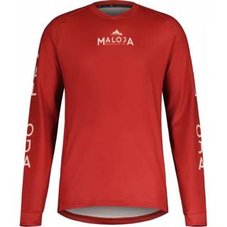 👉 Maloja - GaderM. - Fietsshirt maat XL, rood