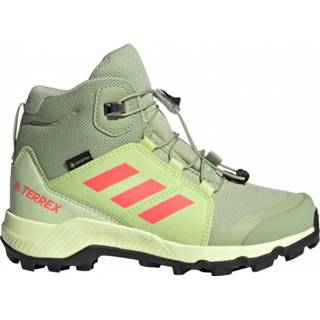 👉 Adidas Terrex - Kid's Terrex GTX Mid - Wandelschoenen maat 37, groen