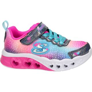 👉 Lage sneakers textiel roze meisjes Skechers Flutter Heart Lights 8720251526617 872025152664