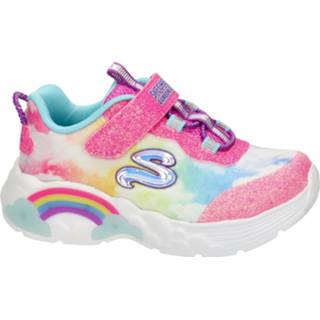 👉 Lage sneakers synthetisch meisjes roze Skechers S Lights 8720251517776