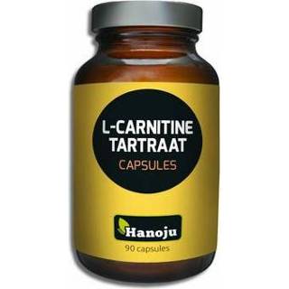 👉 Hanoju L-Carnitine L-Tartraat 500mg 90vc 8718164780844