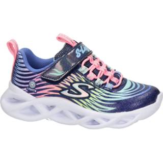 👉 Lage sneakers synthetisch blauw meisjes Skechers Twisty Brights 8720251518155