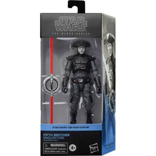 👉 Zwart Hasbro Star Wars The Black Series Fifth Brother (Inquisitor) Action Figure 5010994148331