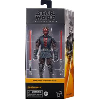 👉 Zwart Hasbro Star Wars The Black Series Darth Maul Action Figure 5010994160838