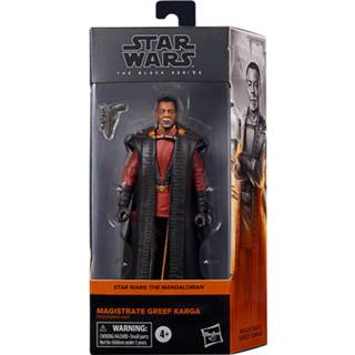 👉 Zwart Hasbro Star Wars The Black Series Magistrate Greef Karga Action Figure 5010994110543