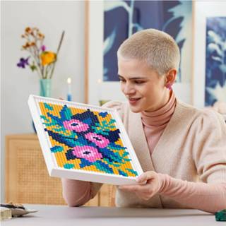 👉 Unisex LEGO ART Floral 3in1 Flowers Crafts Set, Wall Decor (31207) 5702017153995