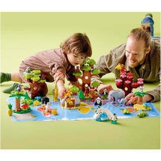 👉 Unisex LEGO DUPLO Wild Animals: of the World Toy Animal Figures (10975) 5702017153728