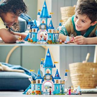 👉 Unisex LEGO Disney Cinderella & Prince Charming's Castle Set (43206) 5702017154336