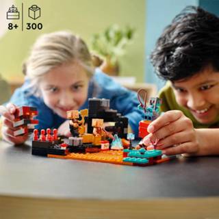 👉 Unisex LEGO Minecraft: The Nether Bastion Battle Action Toy (21185) 5702017156637