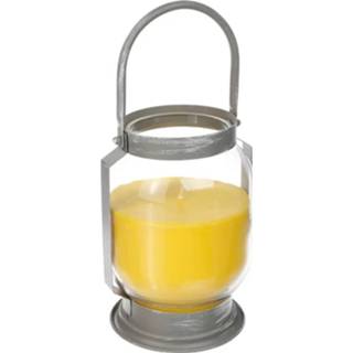 👉 Citronellakaars geel glas wax Antimuggen Citronella kaars/lantaarn in 65 branduren