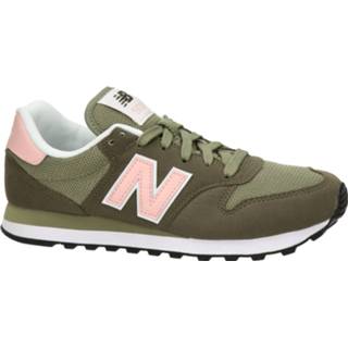 👉 Lage sneakers suede vrouwen groen New Balance GW500 8720251561595