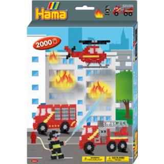 👉 Strijk kraal Hama Midi active stuks - strijkkralen set 2000 brandweer 28178034412