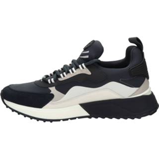 👉 Lage sneakers leer men blauw Michael Kors Theo Sport 8720251604346