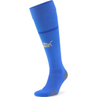👉 Voetbalsok blauw goud sokken PUMA Italie Voetbalsokken 2022-2024 4065451033324