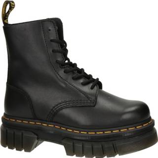 👉 Veterboots vrouwen zwart leer Dr. Martens Audrick 8720251548954