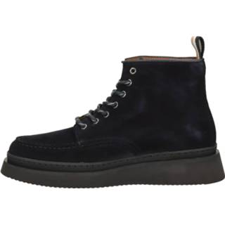 👉 Veterboots suede blauw men BOSS Rainard Halb 8720251600645 872025160065