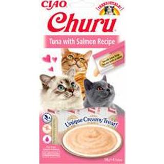 👉 Kattensnack Inaba Churu - Kattensnacks Tonijn en Zalm 56 g 8859387700728