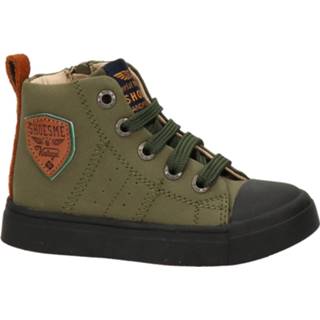 👉 Veterboots leer groen jongens Shoesme 8720251617827