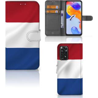 👉 Nederlandse vlag Xiaomi Redmi Note 11 Pro 5G/4G Bookstyle Case 8720632485601