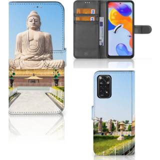 👉 Flipcover Xiaomi Redmi Note 11 Pro 5G/4G Flip Cover Boeddha 8720632733740