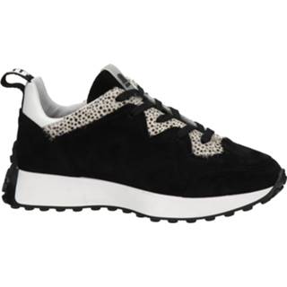 👉 Lage sneakers leer zwart vrouwen Maruti Kian 8720251640252 872025164025
