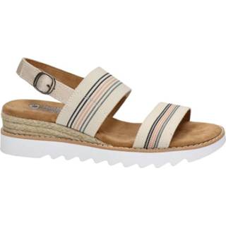 👉 Sandaal vrouwen beige textiel Bobs Desert Kiss sandalen 8720251482326 872025148230