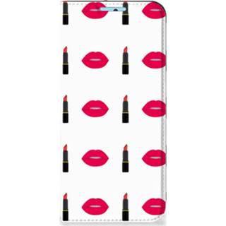 👉 Lippenstift OPPO Reno8 Lite Hoesje met Magneet Lipstick Kiss 8720632473165