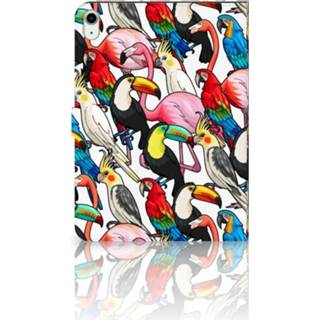 👉 Flipcase IPad Air (2020/2022) 10.9 inch Flip Case Birds 8720632690012