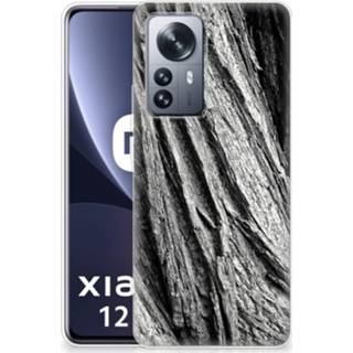 Bumper hoesje grijs Xiaomi 12 Pro Boomschors 8720632466020