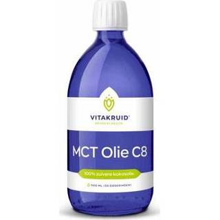 👉 Vitakruid MCT olie C8 500ml 8717438691985